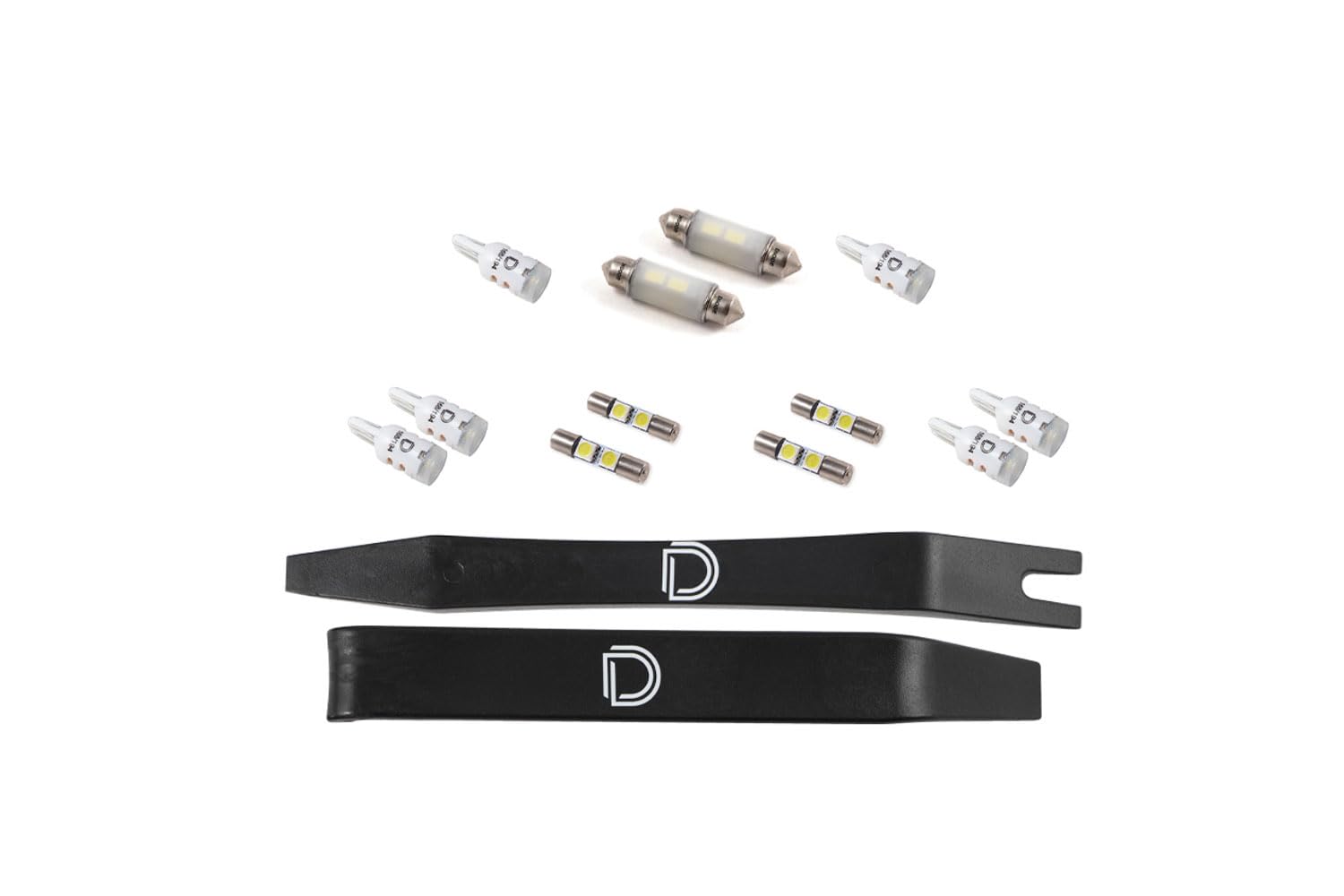 Diode Dynamics interior bulb pack LED compatible with Ford Mustang 1994-2004, Stage 1