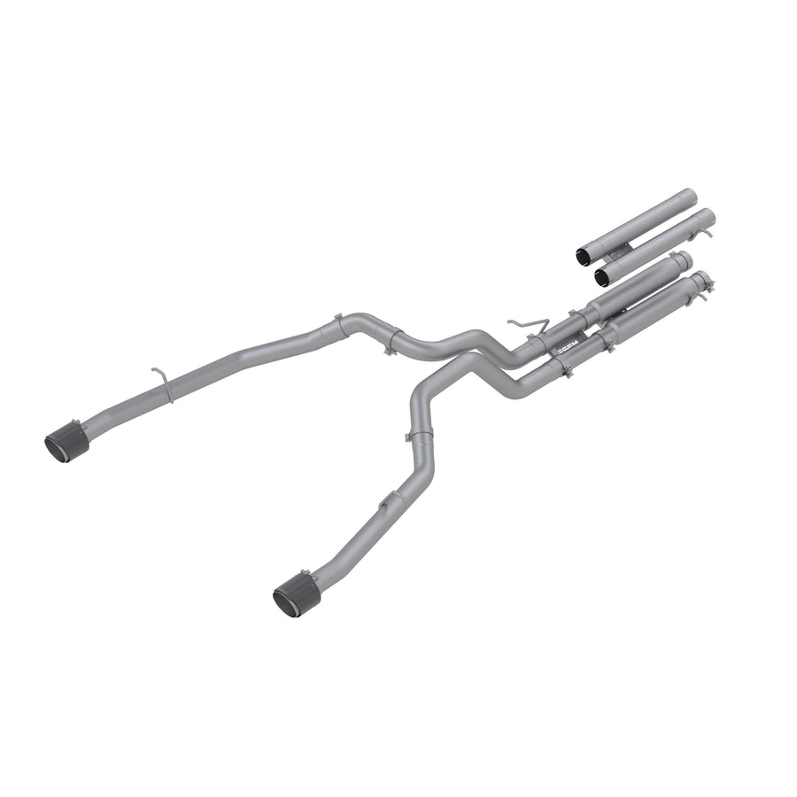 2021 MBRP Ram TRX 6.2 S/C 3in Catback Dual Rear Carbon Fiber Tips(Race)- T304