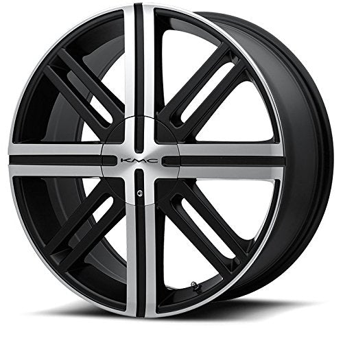 KMC 18X7 KM675 5X120 S-BLK MACH 35MM - KM67587049735