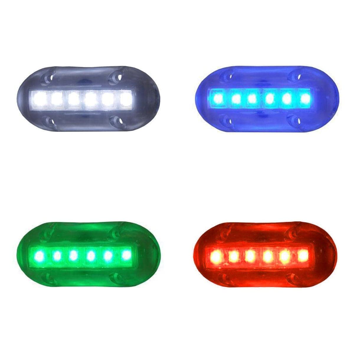 LED High Intensity Underwater Lights RGBW