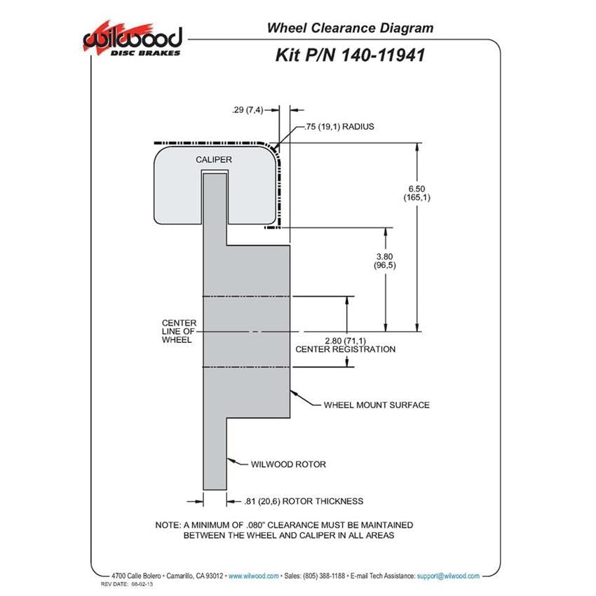 P-Brake Kit FDP-LP 11.00"