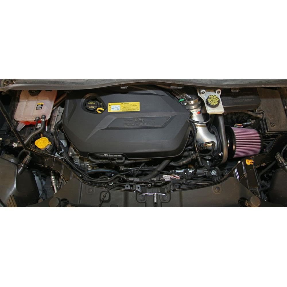 Cold Air Intake System K&N: High-Flow Air Filter, Increase Performance & Towing: Compatible with 2013-2019 Ford/Lincoln: Escape, Kuga, MKC, 69-3537TS