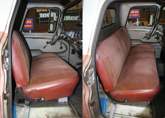 Lowered Brothers Trucks LSB6066 Seat Brackets- Low Hump Floor&Factory Bench Seat