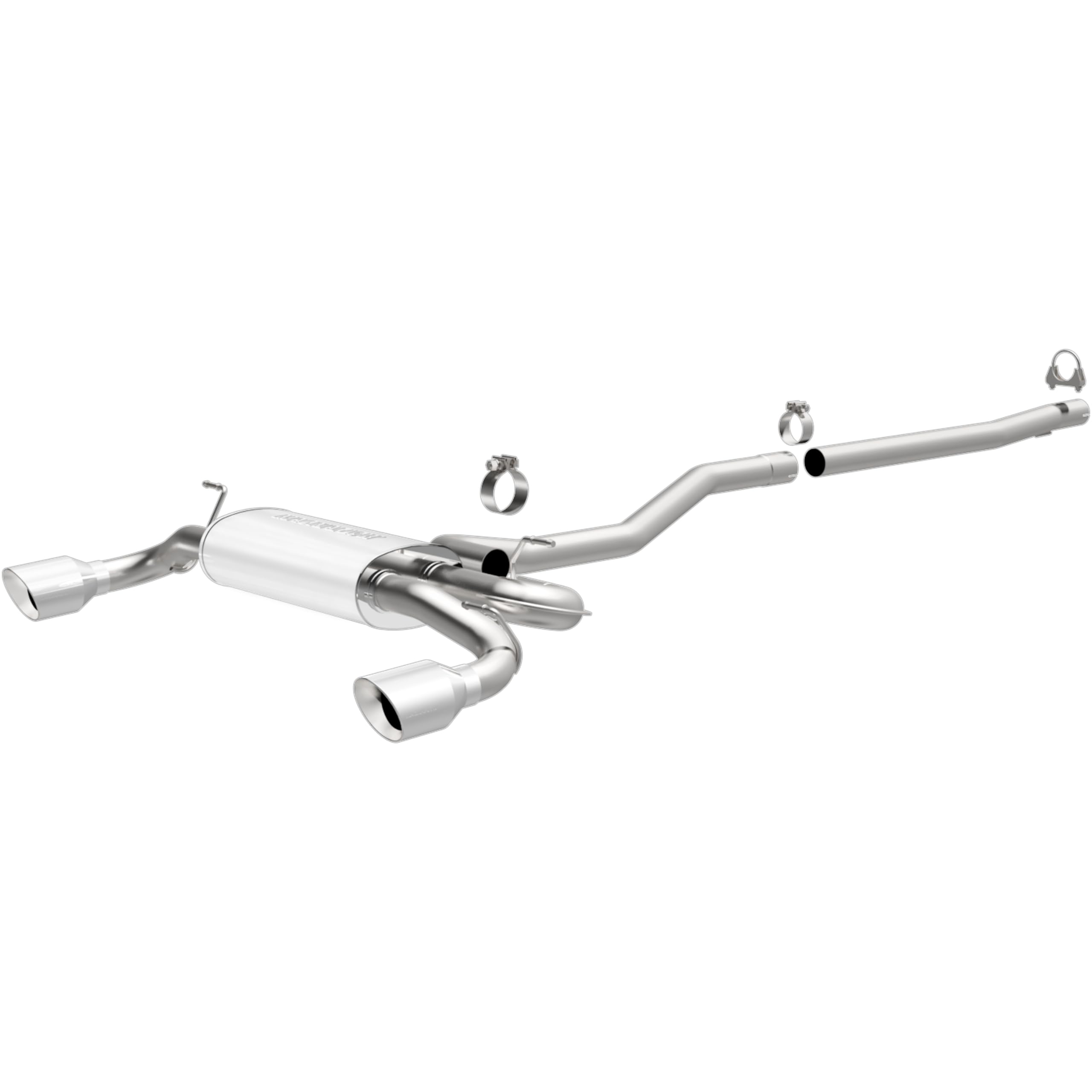 Performance Exhaust System MagnaFlow 15065: Cat-Back, Street Series, For 2012-2019 Land Rover Range Rover Evoque
