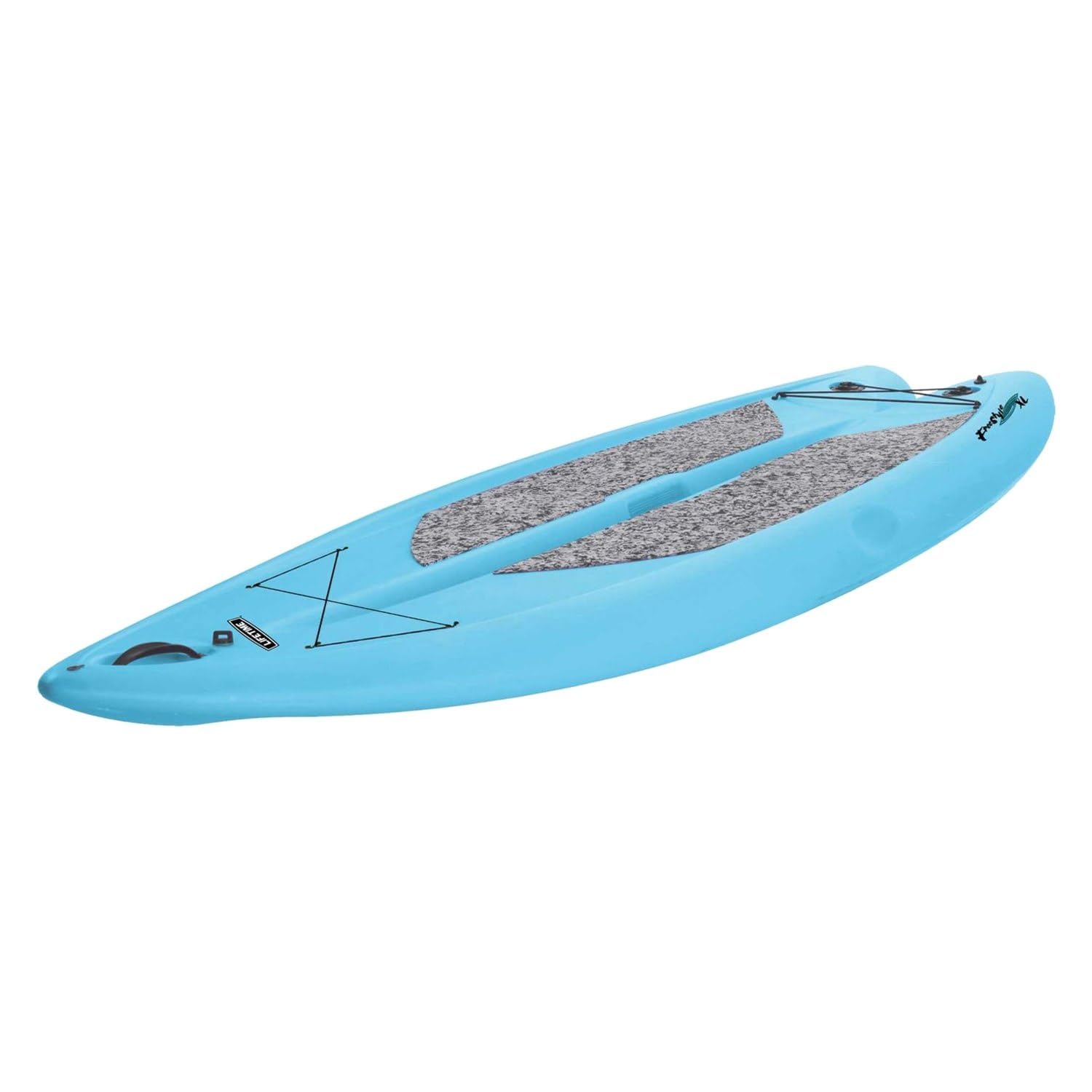 Freestyle Lifetime Hard Shell Paddleboard with Paddle, 9'8"/X-Large, Glacier Blue