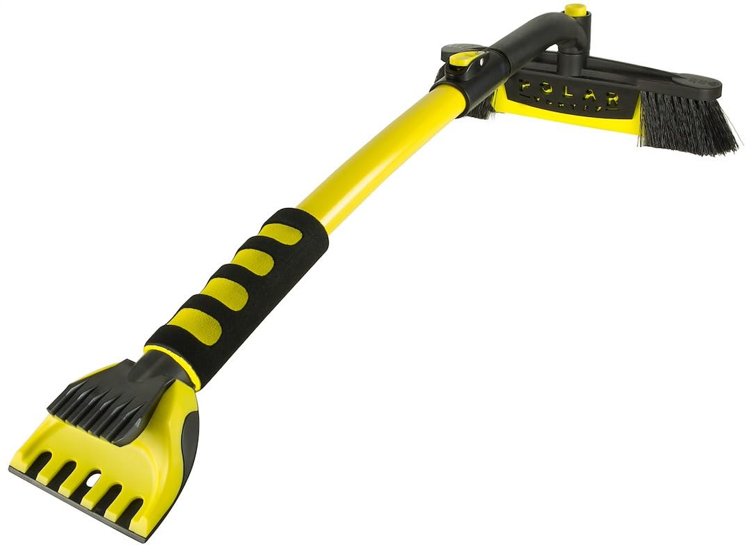 48" SubZero Ultimate Polar Vortex Crossover Snowbroom with Pivoting Head and Integrated Scraper