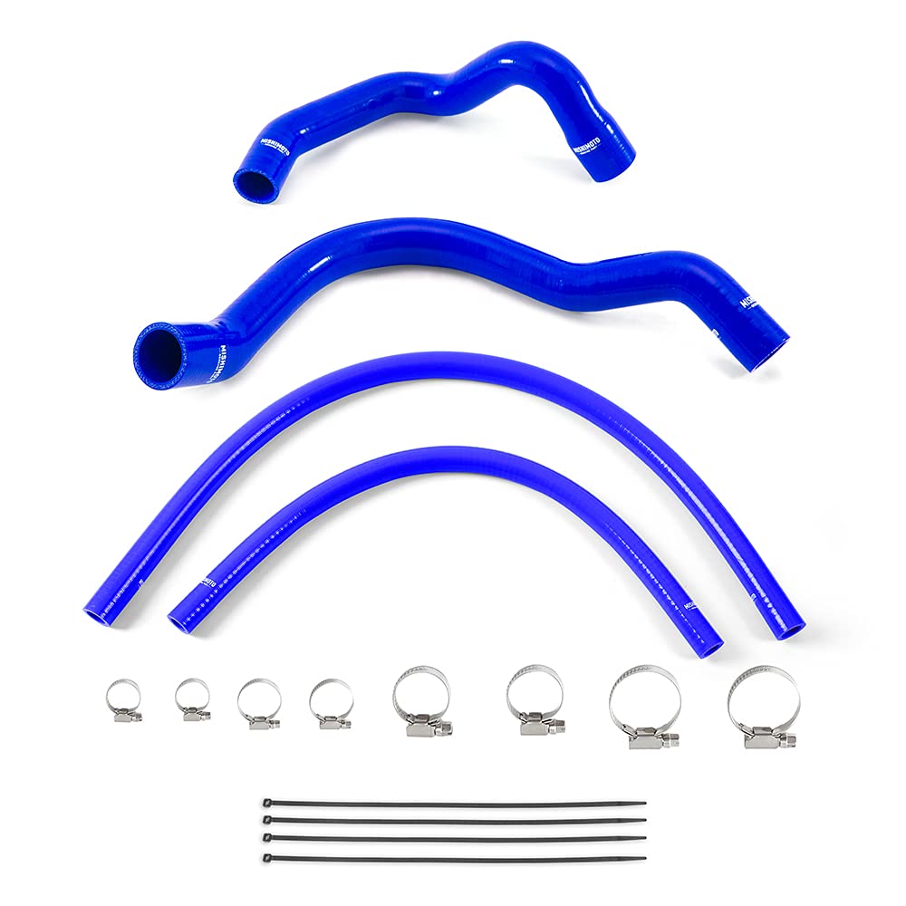 Mishimoto Silicone Radiator & Heater Hose Kit MMHOSE-XJ6-92K, Compatible With Jeep Cherokee XJ 4.0L, Blue