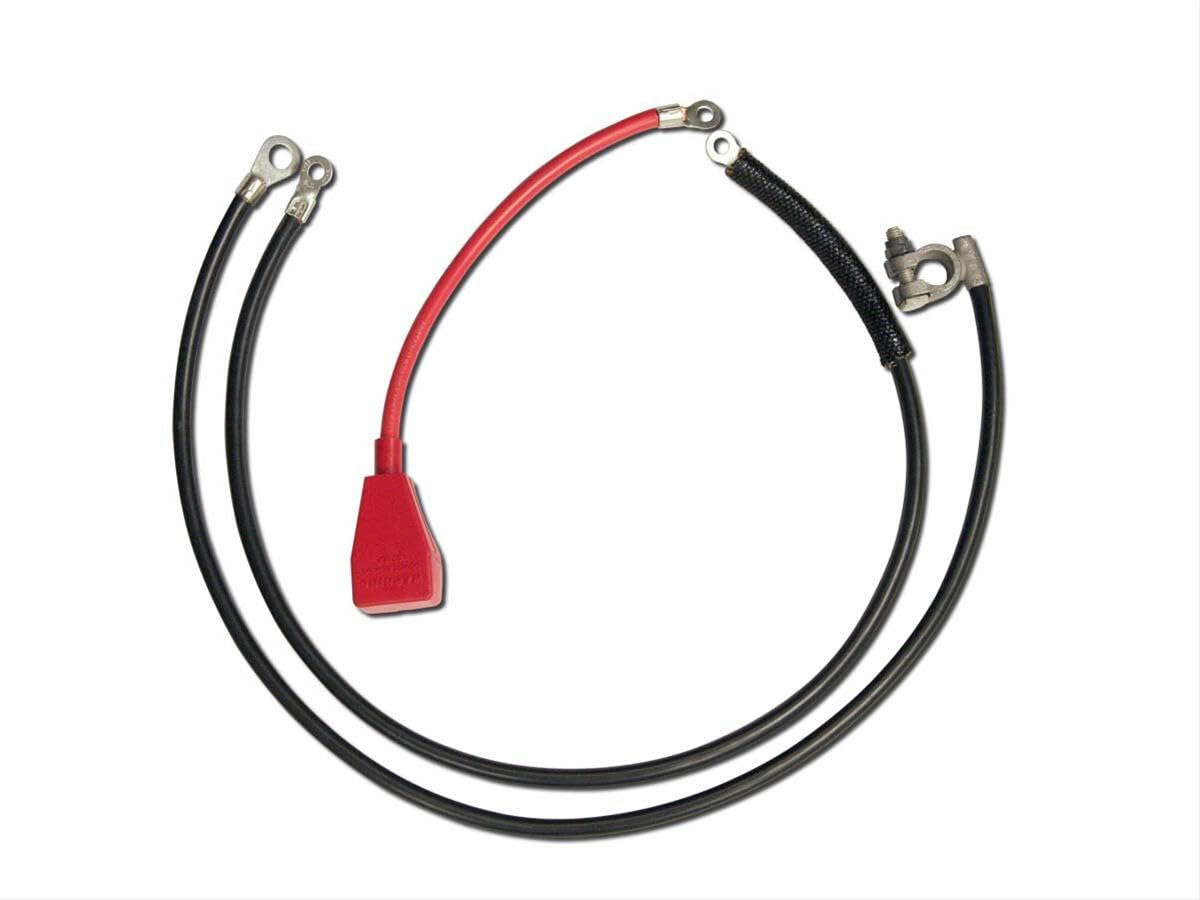 C5ZZ-14300-HD Scott Drake 1965-1966 Heavy Duty Battery Cable Set