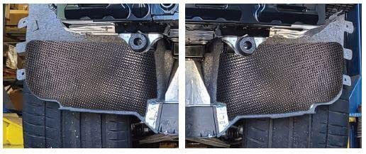20-21 Chevrolet Corvette Corsa Black Out Heat Protection Shields (AC010)