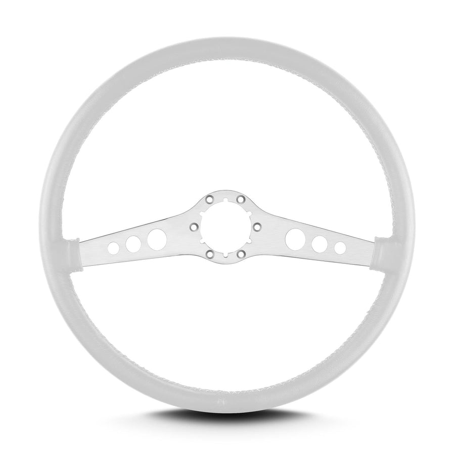 15" Lecarra Brushed Thin Grip Ss 67710 White
