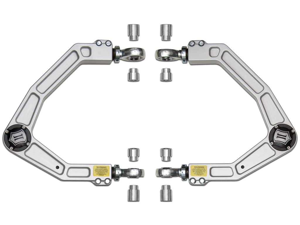 Billet ICON Upper Control Arm/Delta Joint Kit, Compatible with 2010-20 Ford Raptor, 98562DJ
