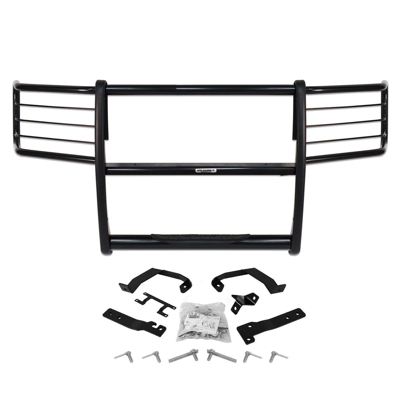 3000 Series Go Rhino Center Grill & Brush Guard | Mild Steel, Black | 3324MB | Fits 2008 - 2014 Ford E-250, E-350 Econoline Van