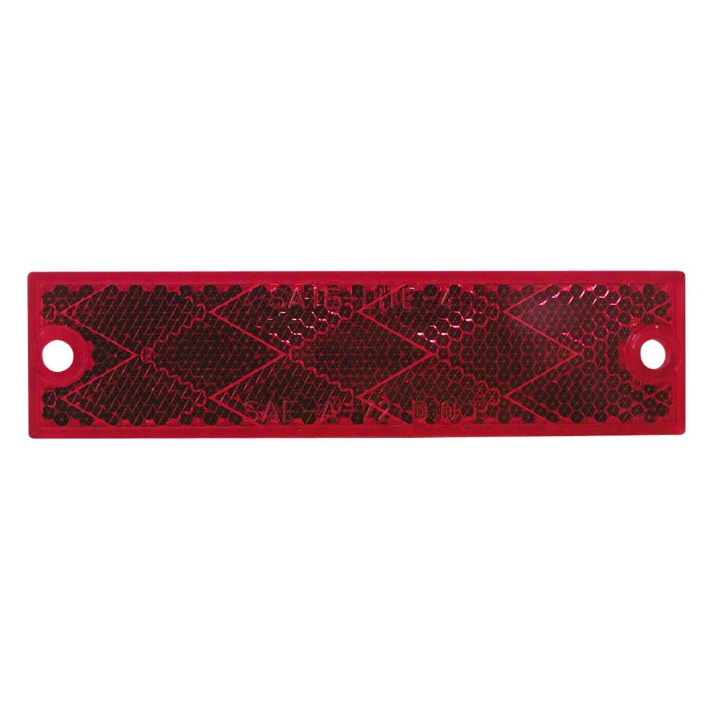 REFLECTOR PETERSON MFG V487R RED