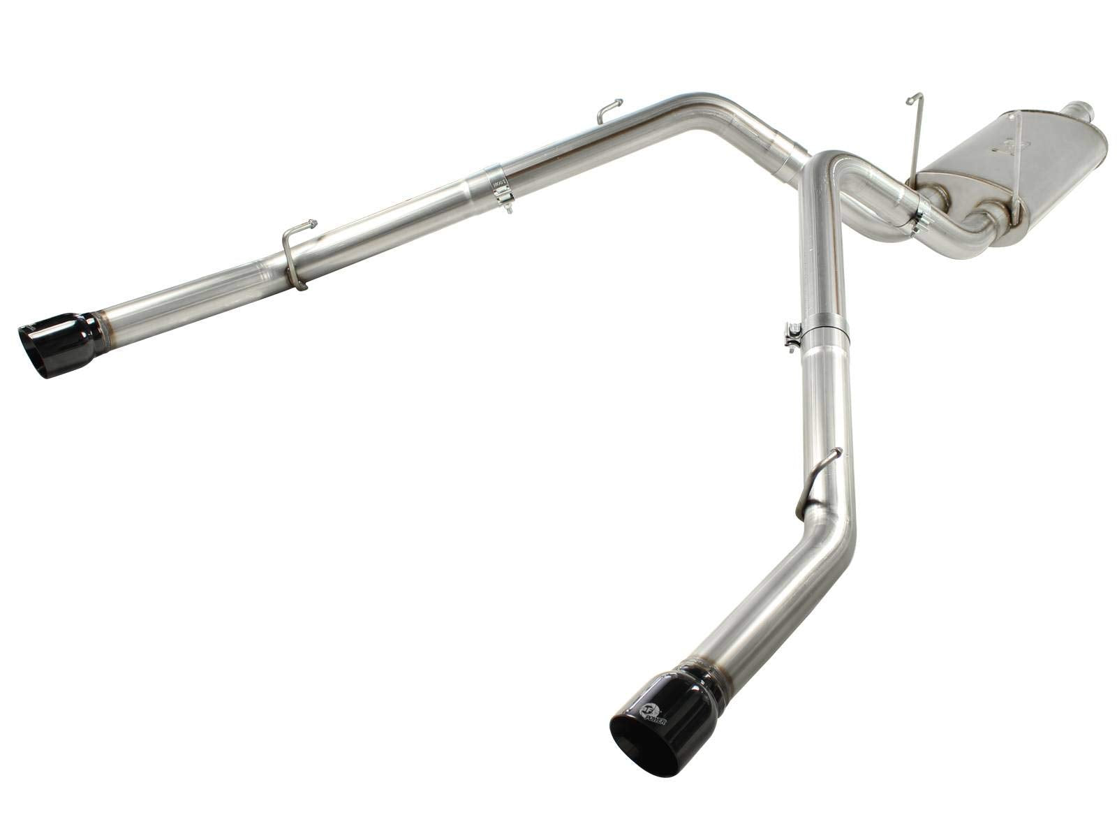 MACH Force XP aFe 49-42013-B 3" Stainless Steel Dual Cat-Back Exhaust System for Dodge RAM 1500 V8-5.7L Engine