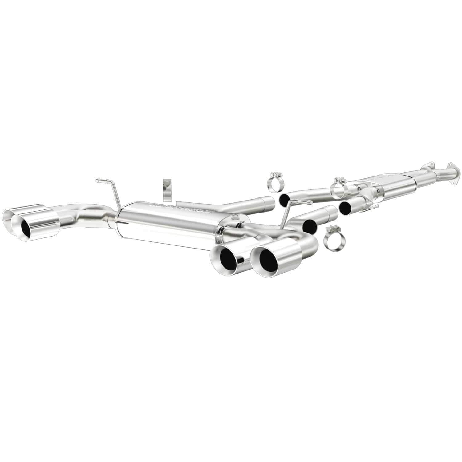 Large MagnaFlow Stainless Steel Performance Exhaust System Kit 16507