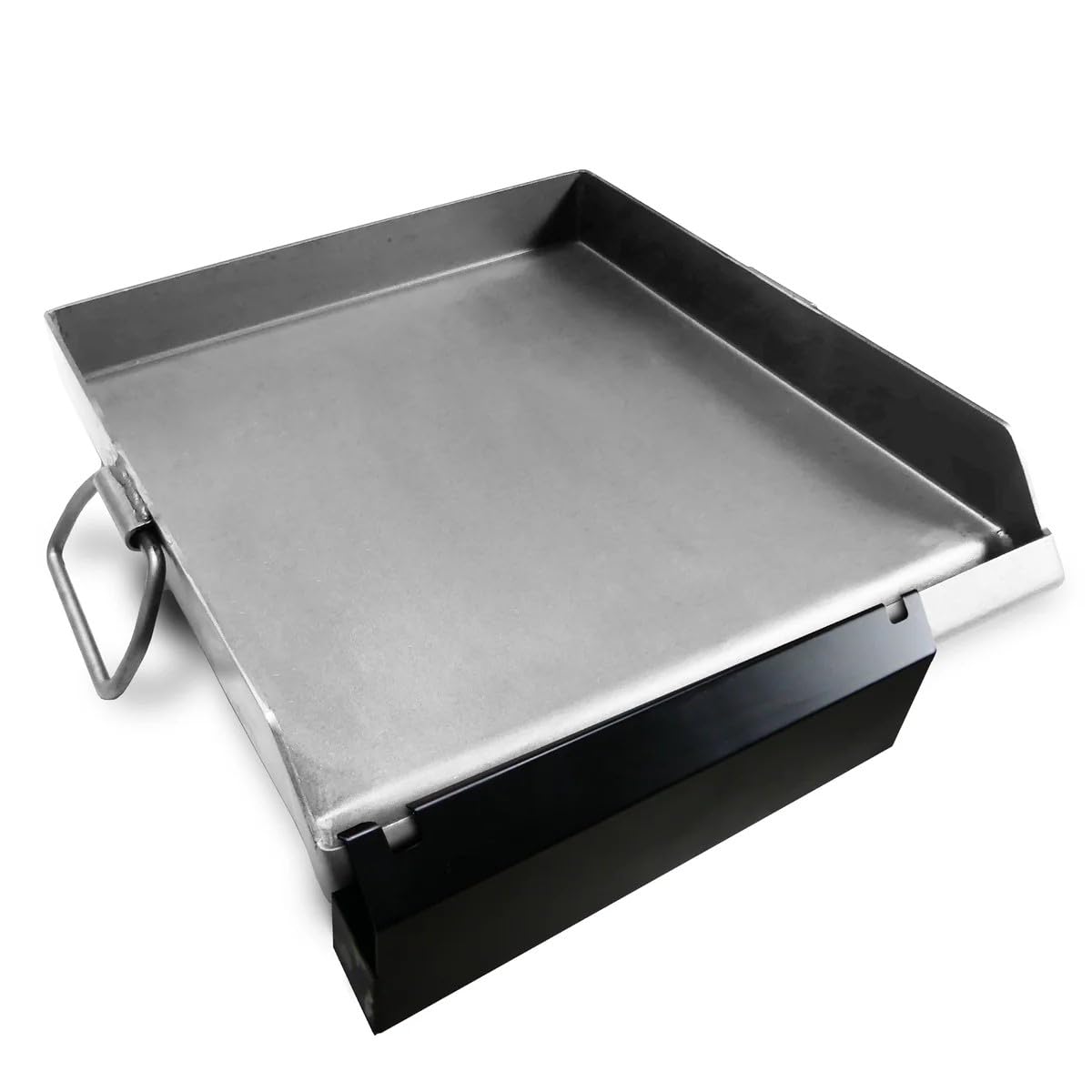Griddle Steel with Grease Trap