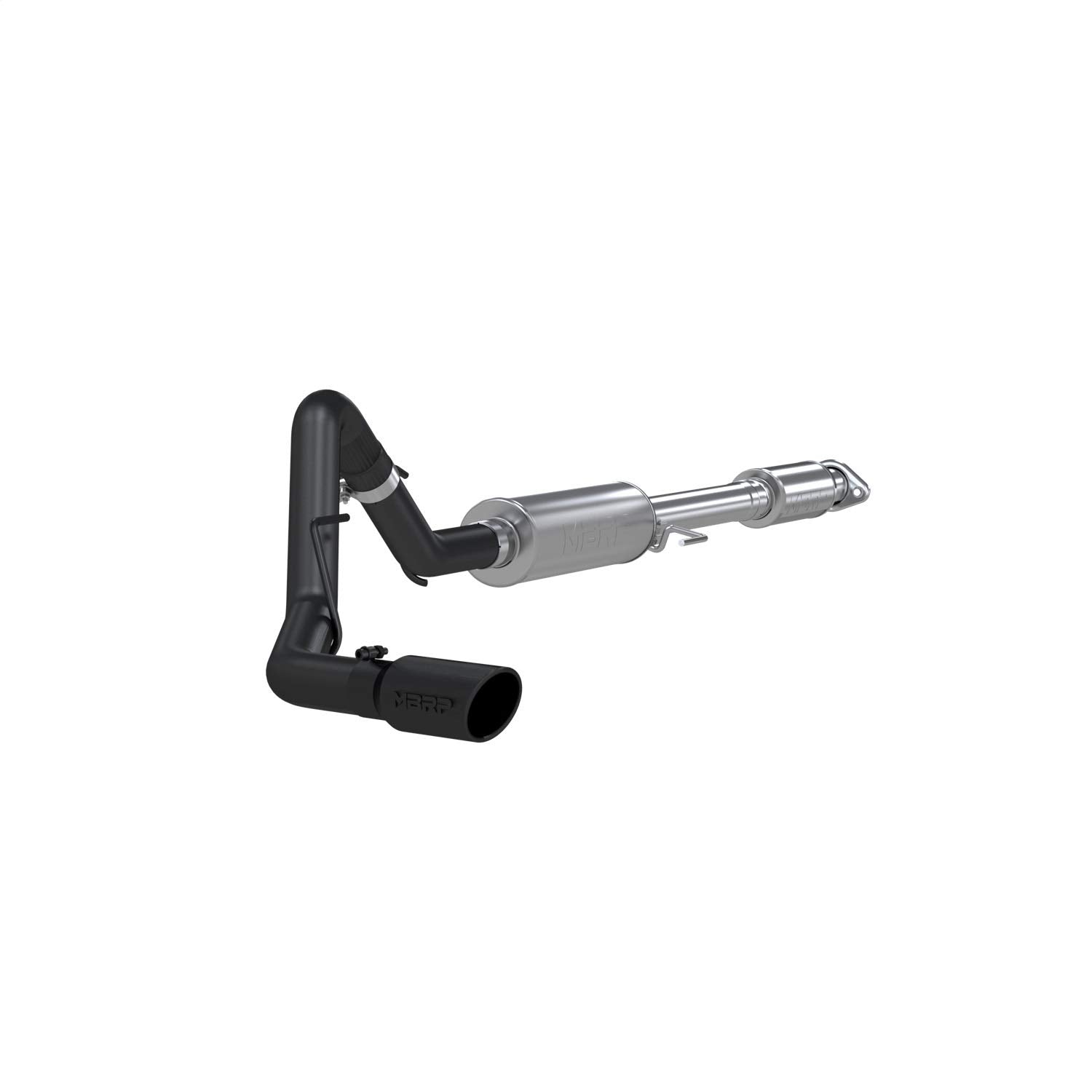 3" Black MBRP Single Side Exit Cat Back