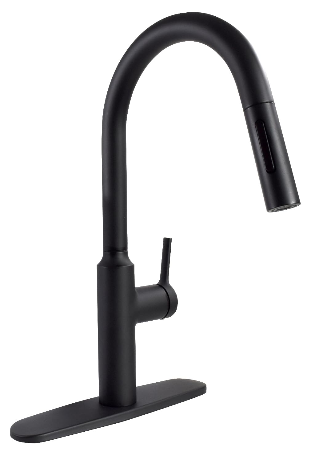 Phoenix Premium Slimline Pull Down Single Handle Kitchen Faucet - Black PF231765
