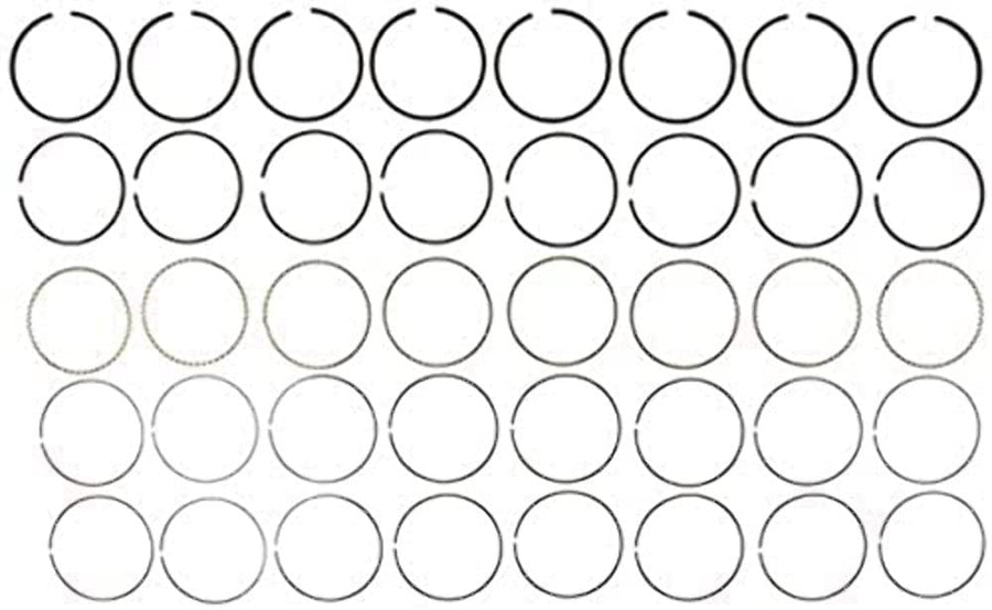 Clevite 51476CP.020 Ring Set, Clevite- Plain - Gmc Pass. 350(5.7L) Eng. (86-89); Gmc Trk 3