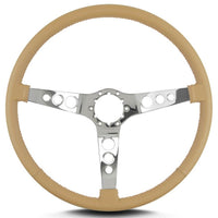 Hot Rod Lecarra 66809 15" Polished Thin Grip Tan