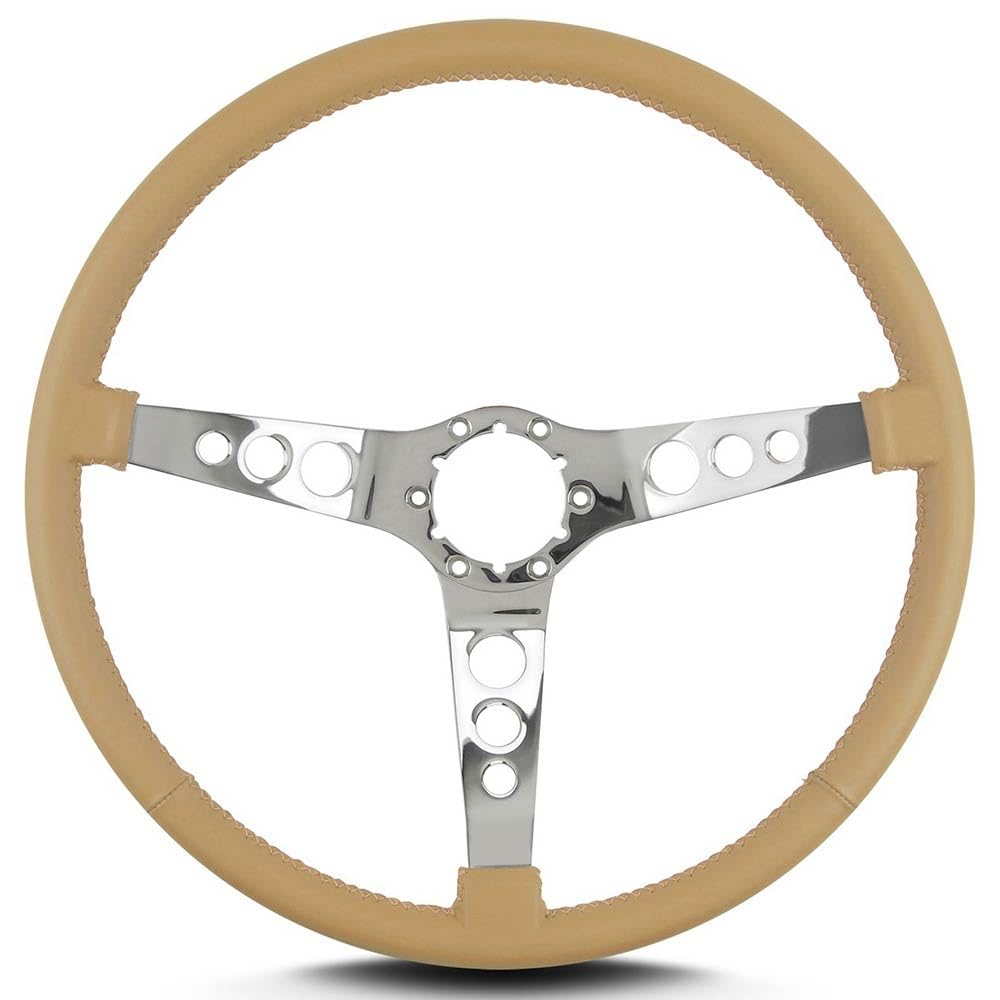 Hot Rod Lecarra 66809 15" Polished Thin Grip Tan