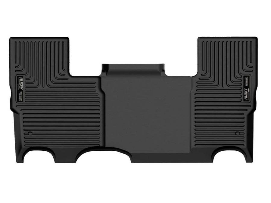 Husky Liners Floor Mats Weatherbeater | Fits 2022-2024 Jeep Wagoneer & Jeep Grand Wagoneer w/2nd Row Bench Seat | 3rd Row, 1-pc Black - 14161