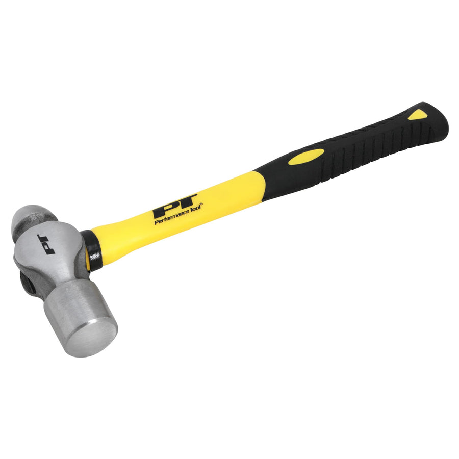 12oz Ball Pein Hammer Performance Tool M7030B With Fiberglass Handle