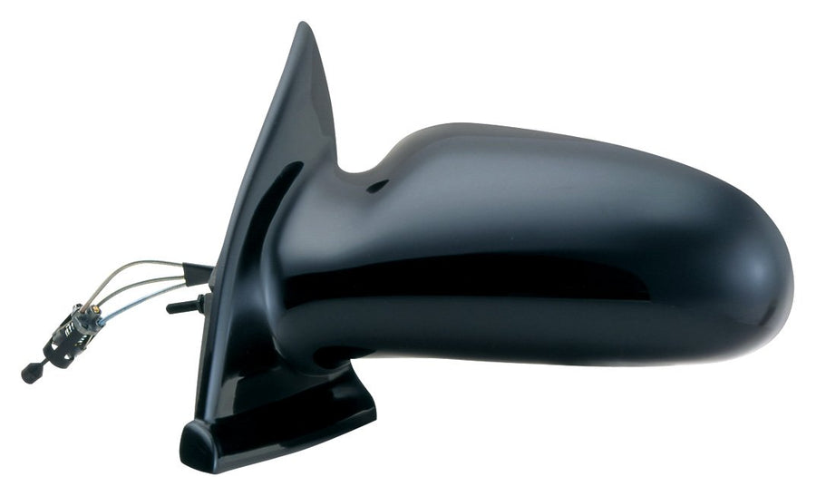 Fit System Saturn 62588G Driver Side Replacement OE Style Manual Remote Mirror, Black