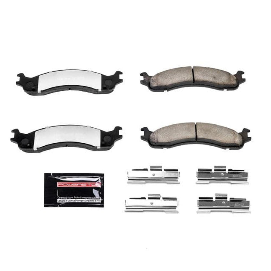 Power Stop Z36-655 Z36 Truck and Tow Brake Pads For Dodge B2500 1998, Dodge B3500 1998, Dodge Ram 2500 Van 1999-2003, Dodge Ram 3500 Van 1999-2003 [Model Specific]