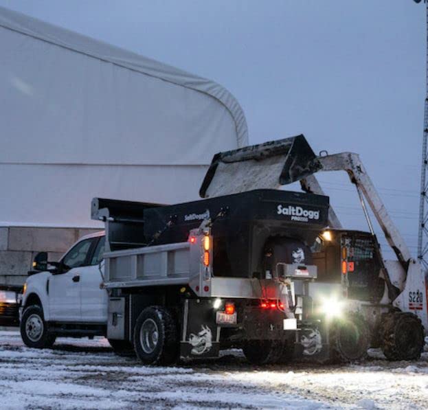 SaltDogg Buyers Products Pro Series Salt and Sand Spreader - 30 Cubic Ft. Hopper, Model Number PRO2500