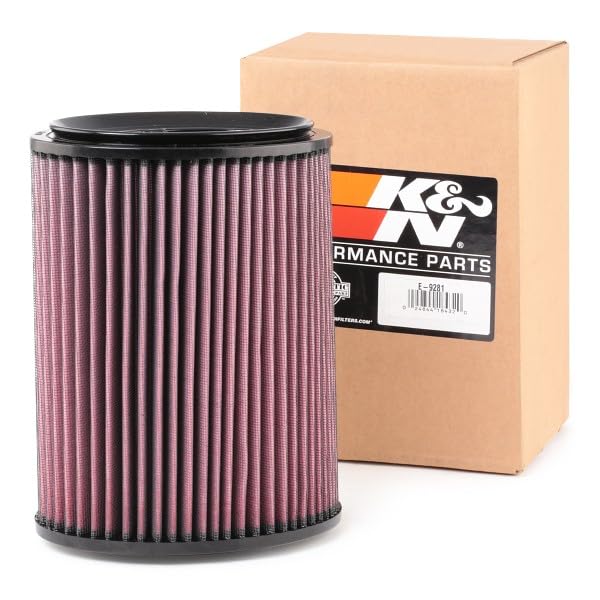 K&N Engine Air Filter: Washable, Increase Power & Acceleration, Premium, Replacement Car Air Filter: Compatible with 2005-2012 ALFA ROMEO (159, GT, Spider, Brera), E-9281