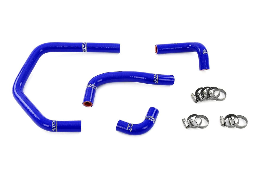 HPS Performance Silicone Heater Hose Kit Blue Compatible for 1993-2002 Toyota Supra JDM Right Hand Drive 3.0L Non Turbo 2JZ-GE, 57-2145-BLUE