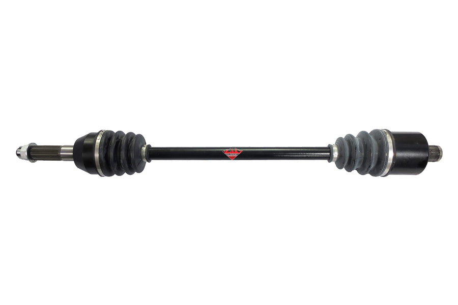 Performance Front Left/Right Rugged Axle (2005-08) (2010-12) (2019) Polaris Sportsman 450/500/700/800, Stainless-Steel Clamps Coated Protection OEM: 1332881, replaces below, 1332471, 1332501, 1332656