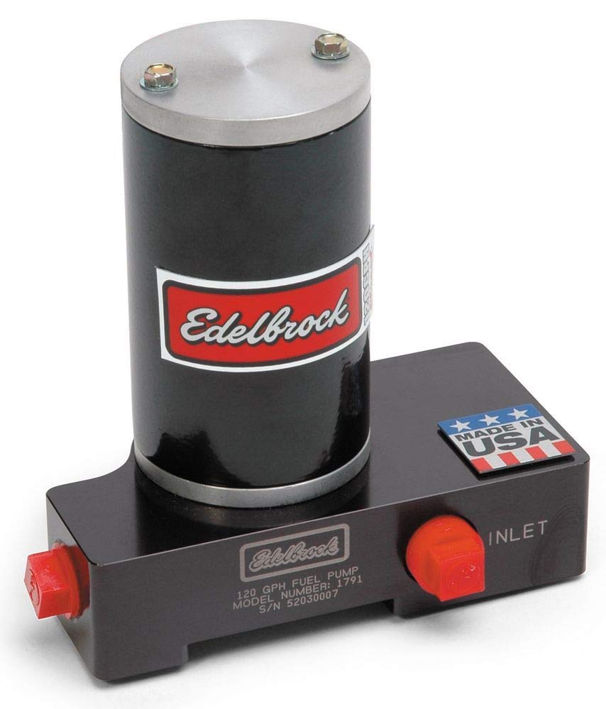 Quiet-Flow Edelbrock 1791 Electric Fuel Pump, Black