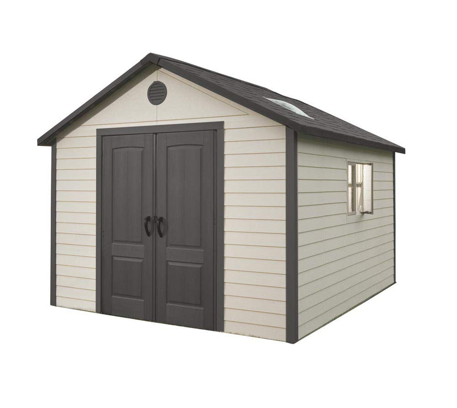 Outdoor Storage Shed Lifetime 6433 with Windows, 11 by 11 Feet