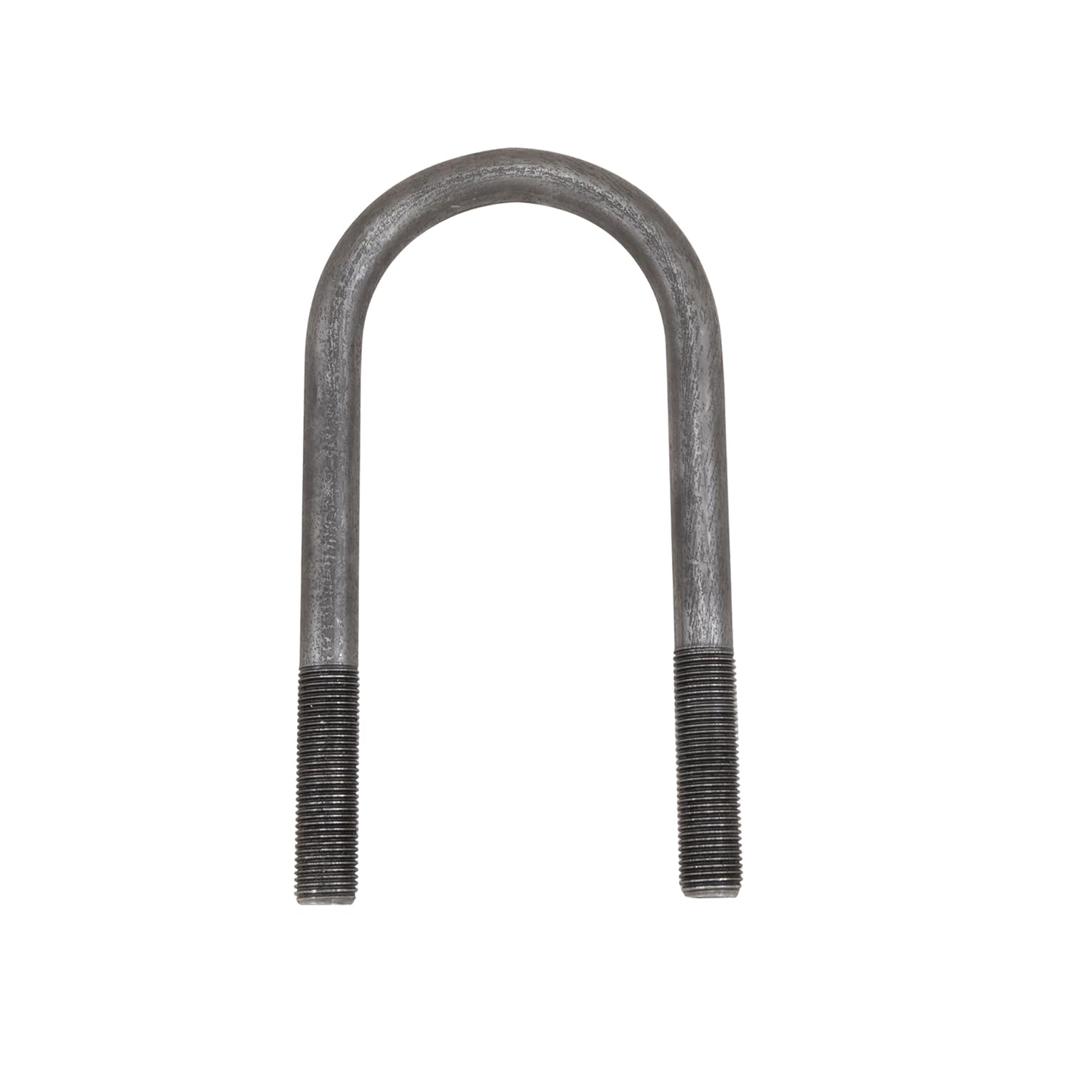 Husky U Bolt Kit Towing Leaf Spring Axle UBK238510, 5.10 Inch Length, 2-3/8 Inch Width, 1/2 Inch -20 Nut Size, Round, Zinc Plated, Silver, Steel, with 2 U-Bolts/ 4 Nuts/ 4 Washers