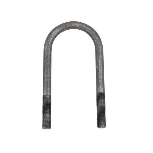 Husky U Bolt Kit Towing Leaf Spring Axle UBK238510, 5.10 Inch Length, 2-3/8 Inch Width, 1/2 Inch -20 Nut Size, Round, Zinc Plated, Silver, Steel, with 2 U-Bolts/ 4 Nuts/ 4 Washers