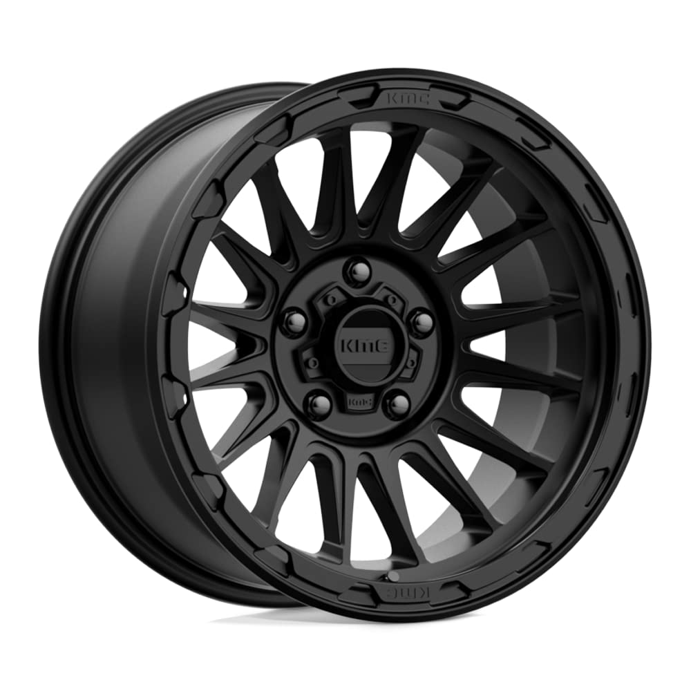 KMC Wheels 17X9 IMPACT 5X5.04.53 -12mm SATIN BLACK - KM54279050712N