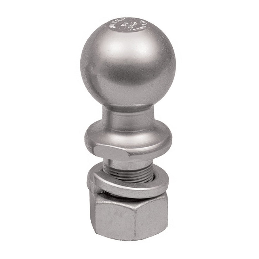 HUSKY TOWING 32913 Chrome Liners Products 2'' x 1'' x 2-1/8'' 7,500 lb Capacity Hitch Ball