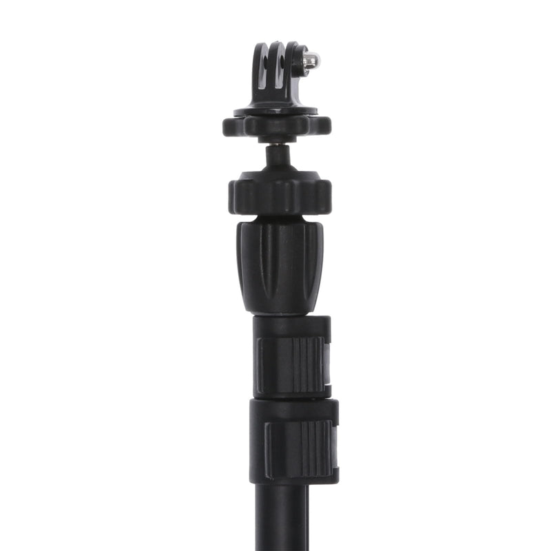 Camera Stakeout System Hawk | Versatile Stable Adjustable 22" - 51" Height 360-Degree Rotating Easy Mount Hunting Trail Camera Holder with Standard 1/4-20" Thread & 6" Auger