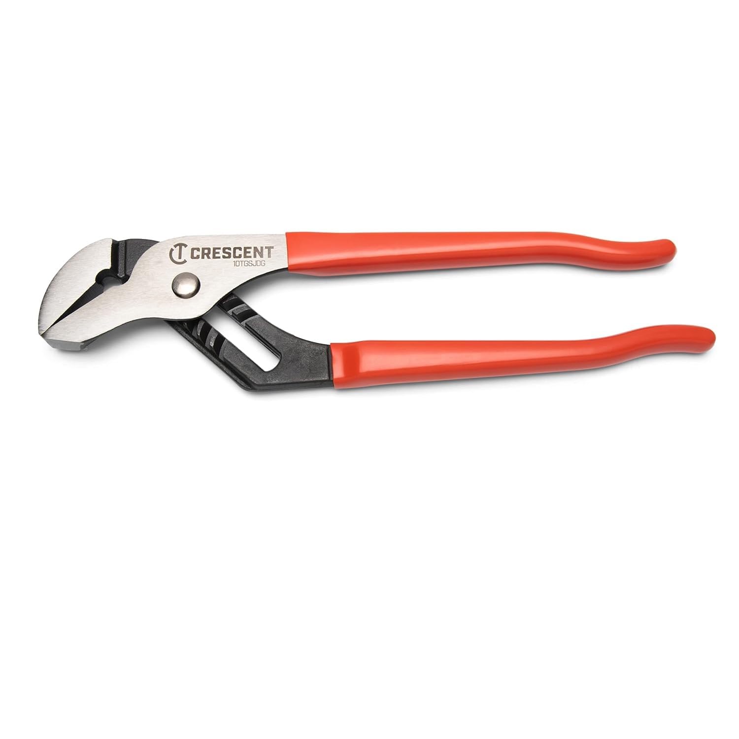 Crescent 10TGSJDG Smooth Jaw Dipped Handle Tongue & Groove Pliers - Versatile Hand Tool for Home Improvement & Plumbing Tasks