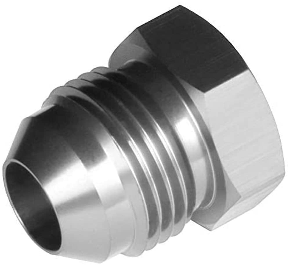 AN flare plug Redhorse Performance 806-08-5 (Clear), 1 Pack