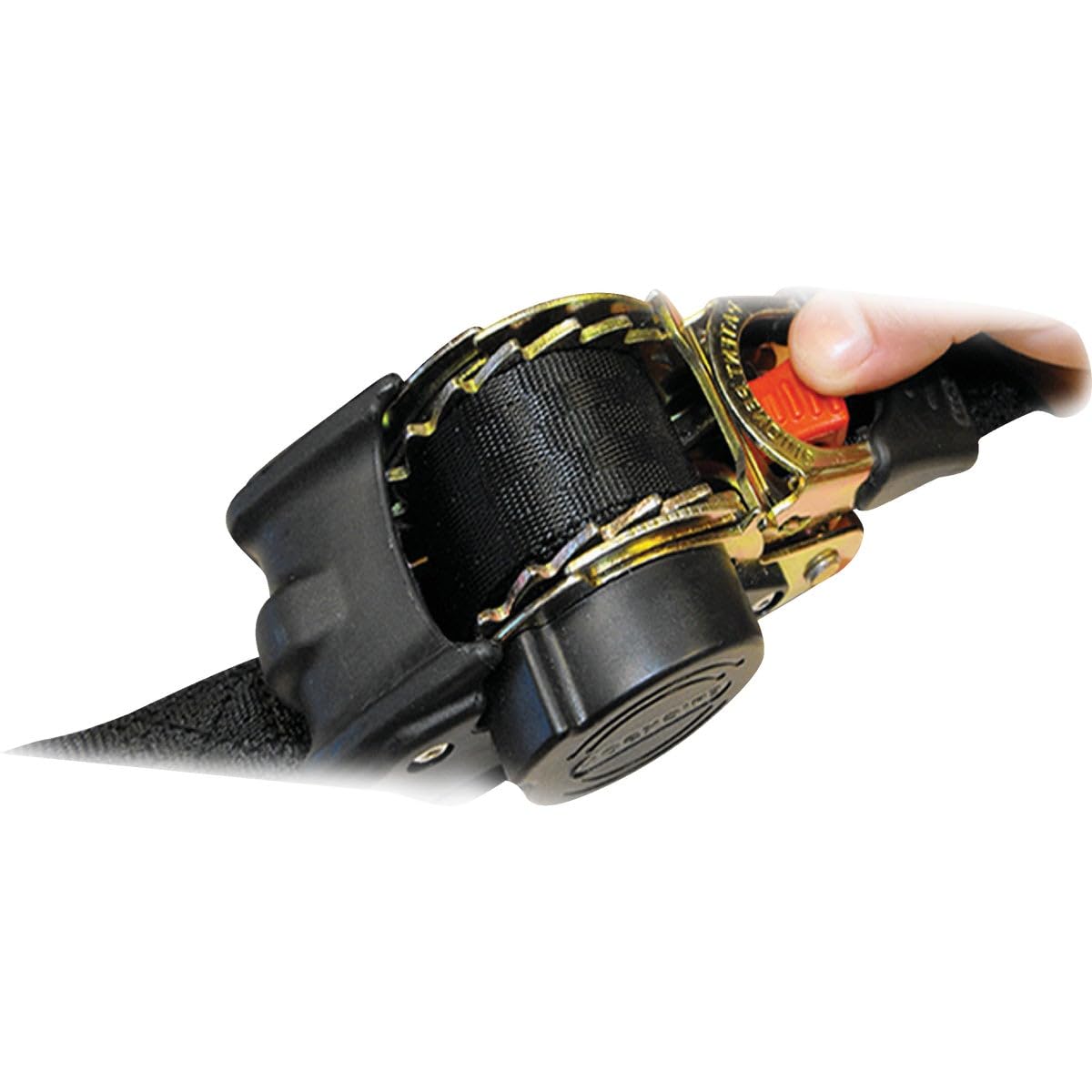 Pro Series Erickson 34423 2" x 5.5' Bolt-On Retractable Ratcheting Tie-Down Strap, (Pack of 2)