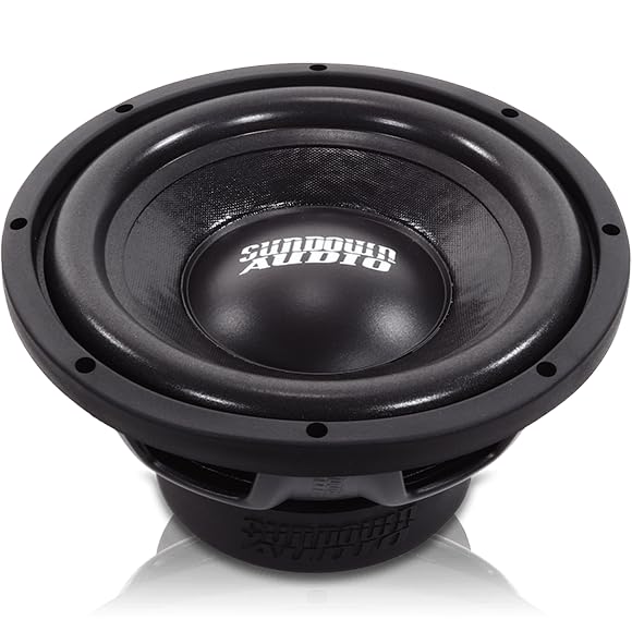 10" Sundown Audio LCS v.2 Competition Grade Car Subwoofer - 500W RMS / 1000W Peak, Dual 4-ohm Voice Coils, Deep Bass for Ported Enclosures - LCS10v2