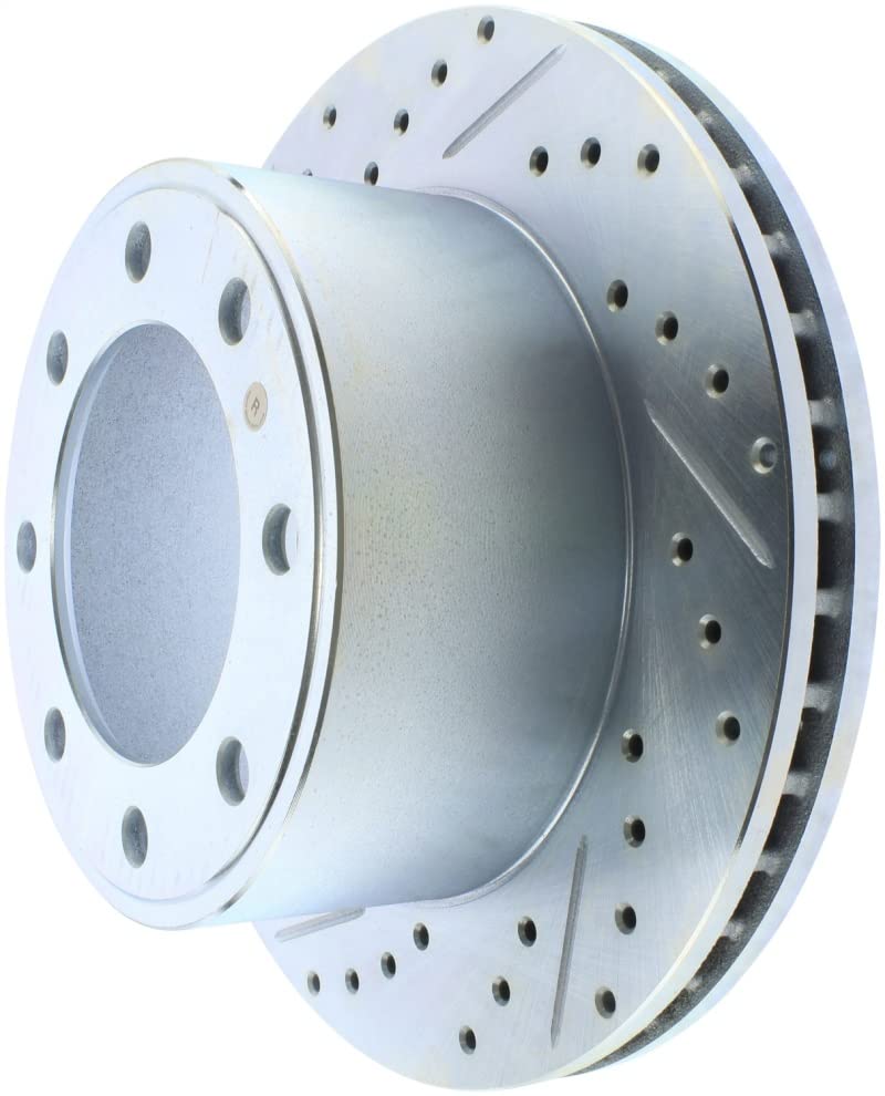 StopTech 227.65113R Drilled & Slotted Select Sport Rotor, Right