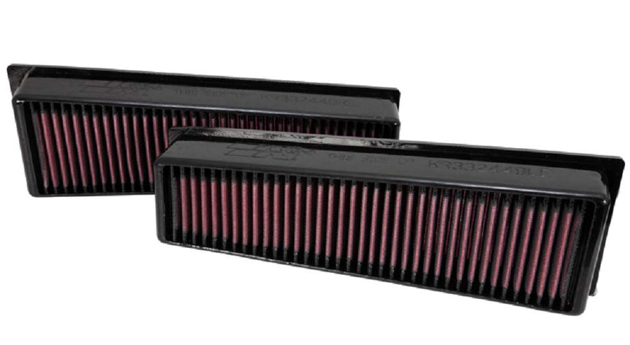 K&N Engine Air Filter: Washable, Increase Power & Acceleration, Premium, Replacement Car Air Filter: Compatible with 2009-2014 BMW (X5 M, X6 M), 33-2449