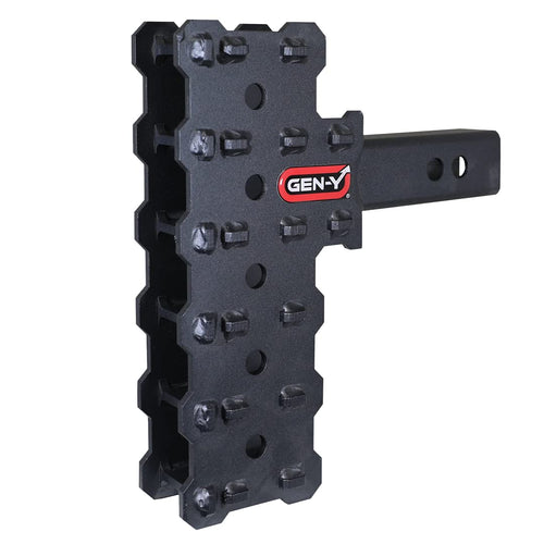 GEN-Y Hitch 7" Offset Drop Hitch Adjustable 5 Position for 2" Receiver - 7,000 LB Towing Capacity - 700 LB Tongue Weight