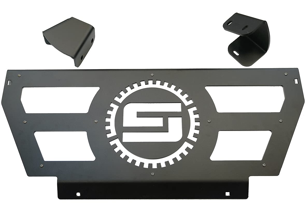 9960 | Superlift | Front Skid Plate Kit | Component Box with Skid Plate, Brackets, & Hardware | Fits 2021-2023 Ford F-150 Fits with 6" Lift Kit