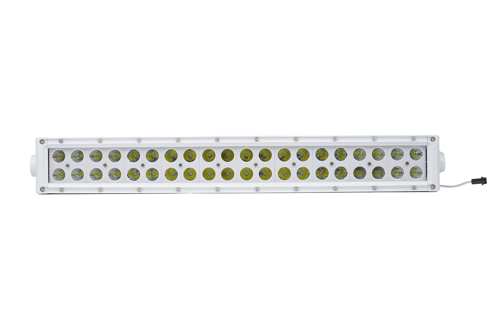 Race Sport Lighting 20inch MS120WWDS Marine Grade Dual Row Straight Light Bar with 120-Watt 40 x 3W High Intensity CREE LEDs