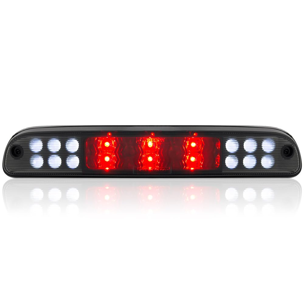 Fits 99-16 Super Duty & 95-03 Ranger & 01-05 Explorer Sport Trac RECON 3rd Brake Light with Ultra High Power LEDs with Sleek Smoked Lens